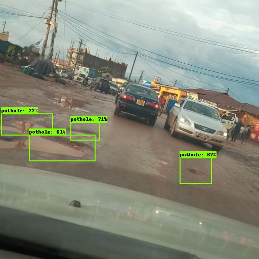 Design of a Deep Learning Pothole Detection System